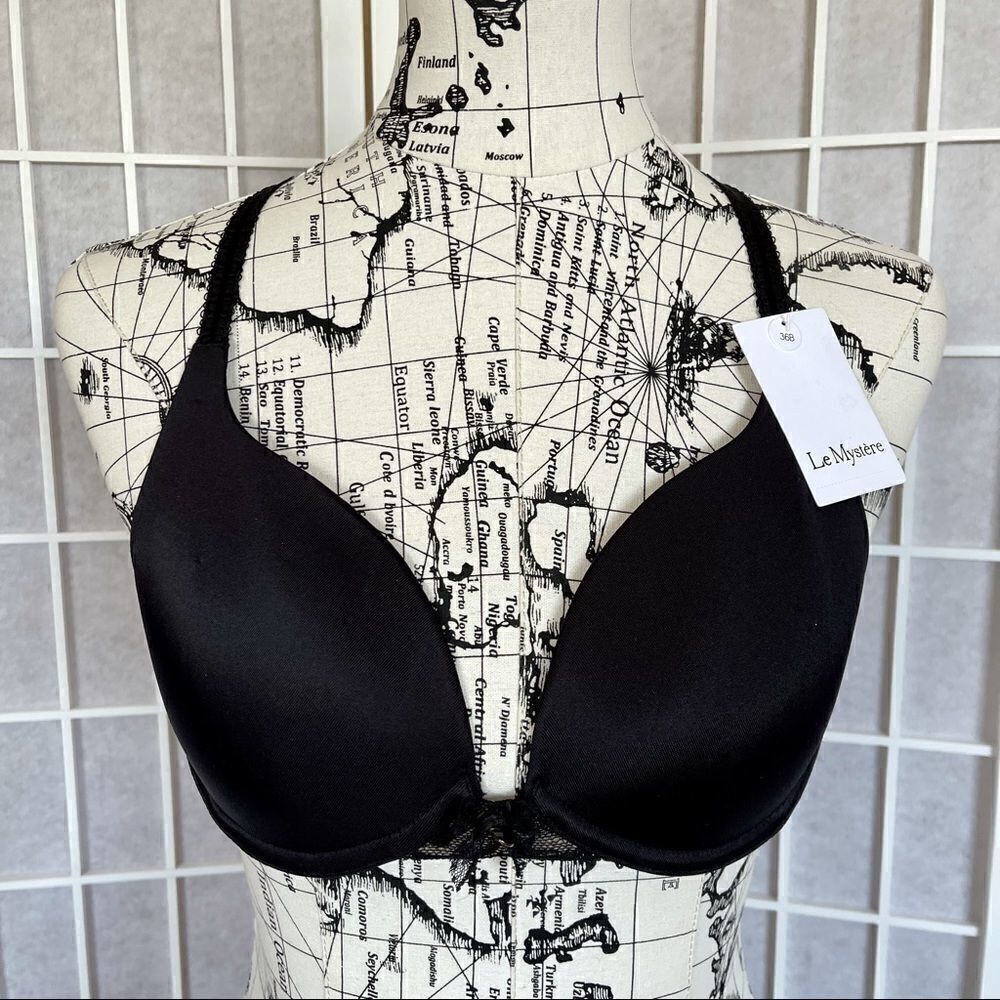 Le Mystere Black Bra Size 36B